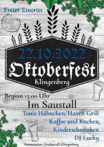 Oktoberfest Klingenberg 2022